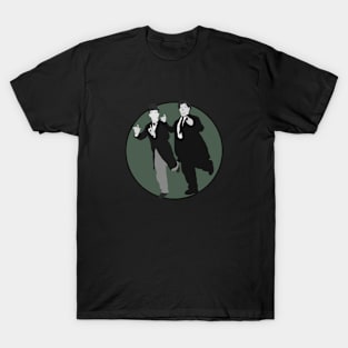 Laurel and Hardy - Sage Green T-Shirt